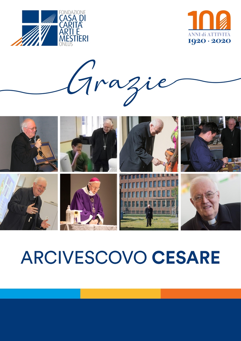 Grazie Arcivescovo Cesare