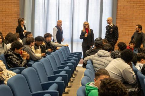 evento carabinieri casa di carita arrti e mestieri torino