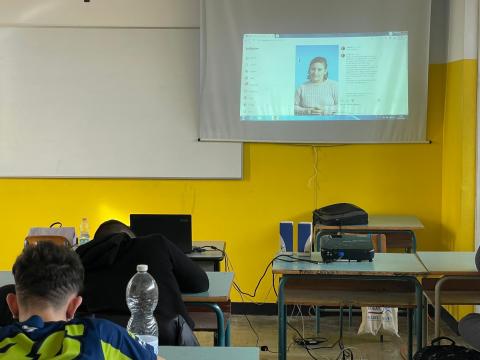 #Cuoriconnessi proiezione video