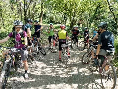 accompagnatore ciclo turistico