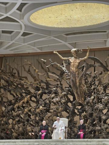 Incontro Papa Francesco casa di carita roma