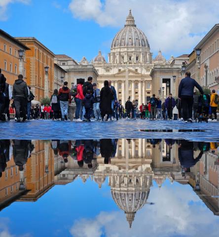 Incontro Papa Francesco casa di carita roma