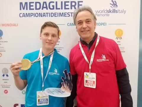 campionati worldskills primo posto medaglia