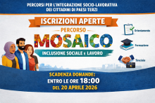 Iscrizioni aperte per il percorso MOSAICO.png