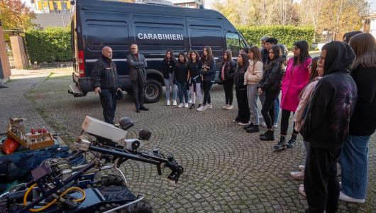 evento carabinieri casa di carita arrti e mestieri torino