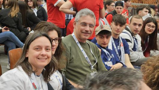 Incontro Papa Francesco casa di carita roma