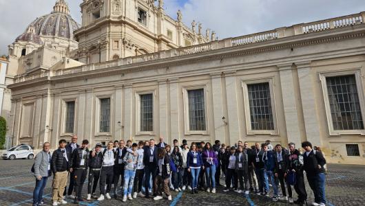 Incontro Papa Francesco casa di carita roma