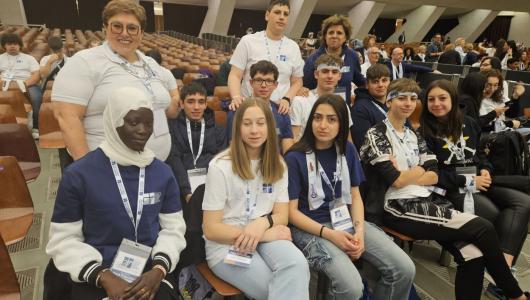 Incontro Papa Francesco casa di carita roma