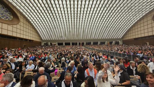 Incontro Papa Francesco casa di carita roma