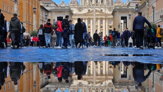 Incontro Papa Francesco casa di carita roma