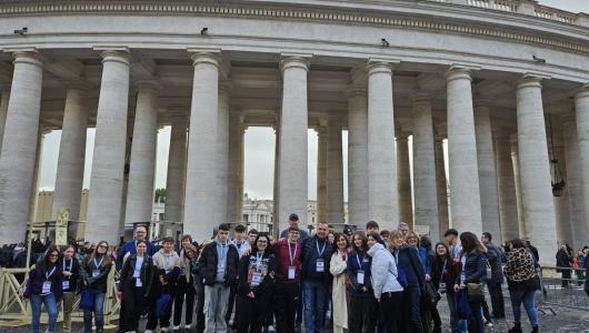 Incontro Papa Francesco casa di carita roma