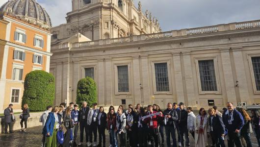 Incontro Papa Francesco casa di carita roma