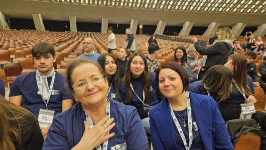 Incontro Papa Francesco casa di carita roma