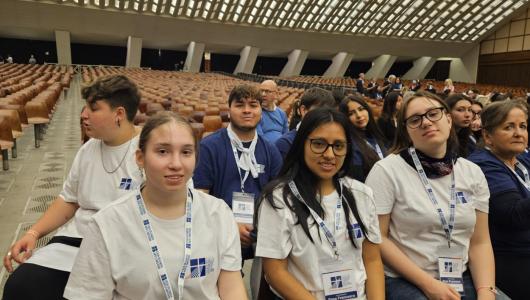 Incontro Papa Francesco casa di carita roma